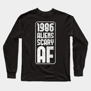80s Scary Movie Long Sleeve T-Shirt